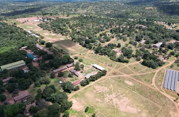 Tanzania Agricultural School - KIUMA site from above."